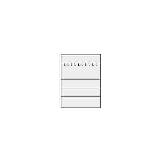 C+P with metal double doors (type 2), HxWxD 195x120x50 cm Equipment Cupboard Light grey (RAL 7035), Light grey (RAL 7035), Keyed to differ, Handle